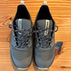 Merrell waterproof light hiking shoes, size 9.5